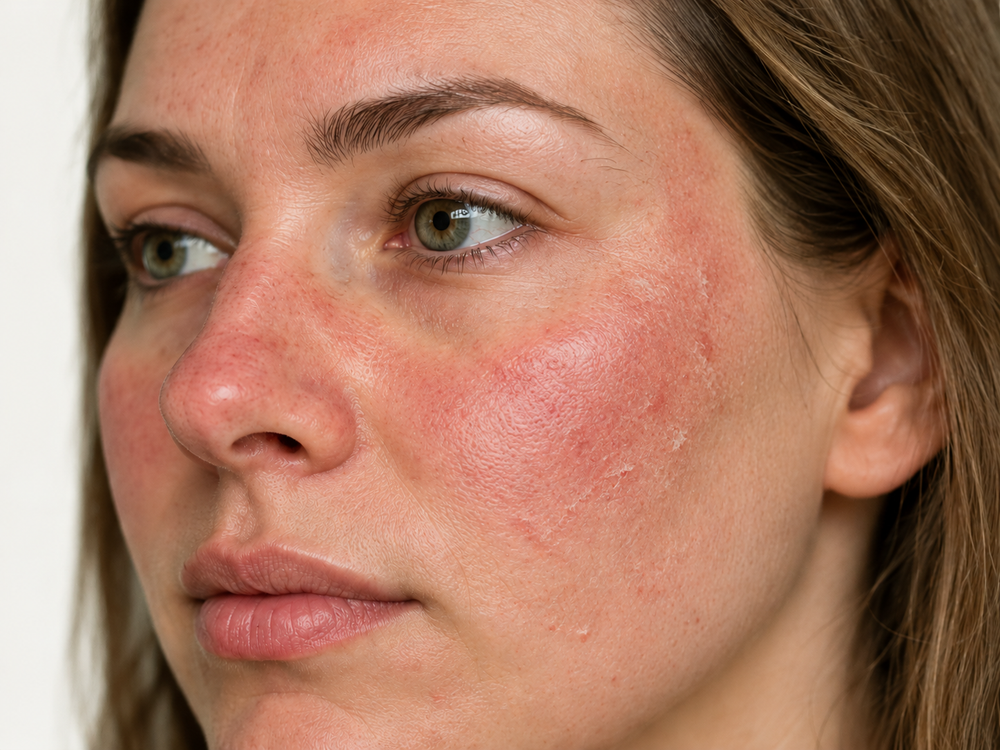 Editorial illustration relating to irritant contact dermatitis