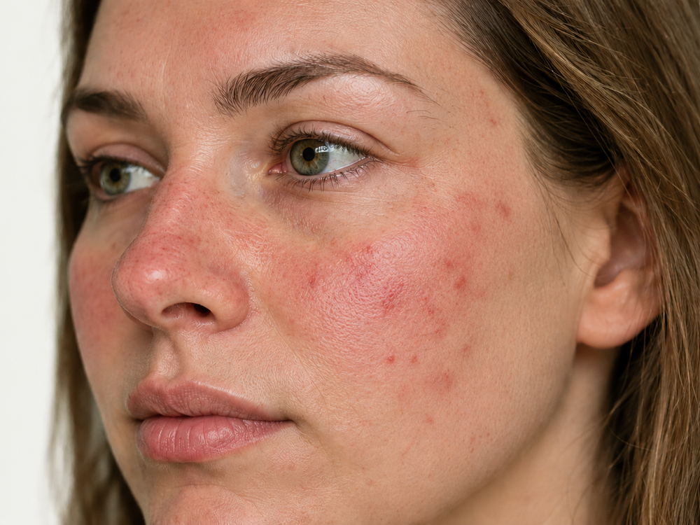 Editorial illustration relating to allergic contact dermatitis