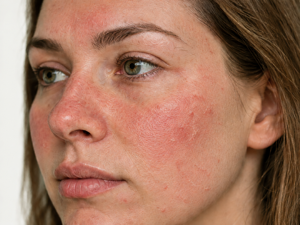 Editorial illustration relating to eczema