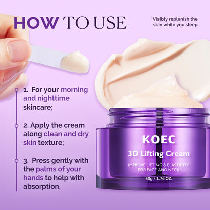 Hydrating 3D Lift Firming Cream by KOEC