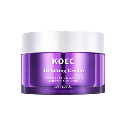 Face and Neck Care with 3D Lift Firming Cream