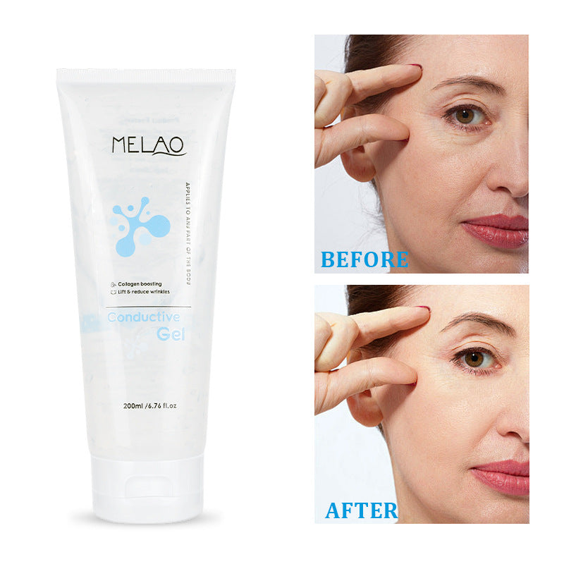Moisturizing conductive gel for beauty devices — transformation