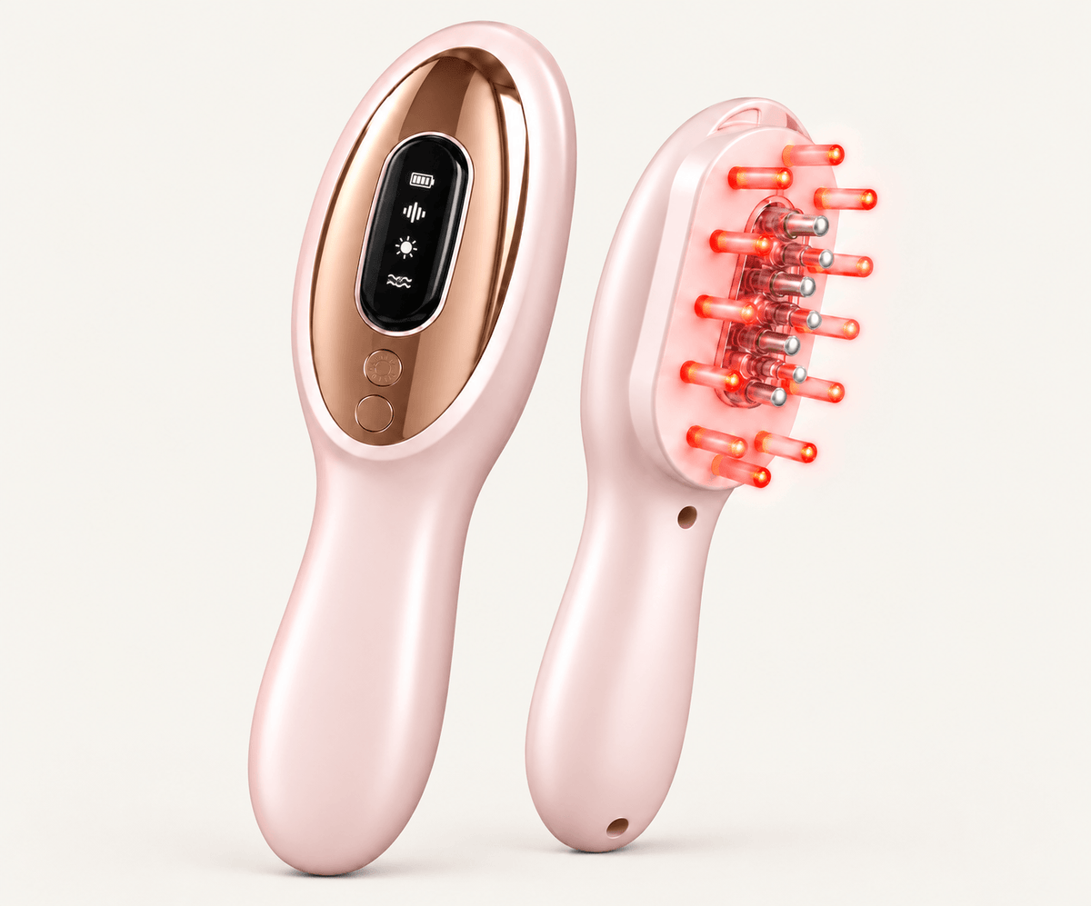 Scalp Serum Applicator &amp; Electric Massage Comb