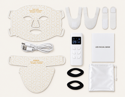 4-Mode LED Light Therapy Mask for Face &amp; Neck