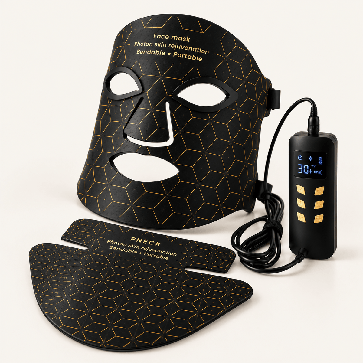 4-Mode LED Light Therapy Mask for Face &amp; Neck