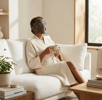 Beautrol anti‑aging LED mask — red, blue, and multi‑spectrum light treatment
