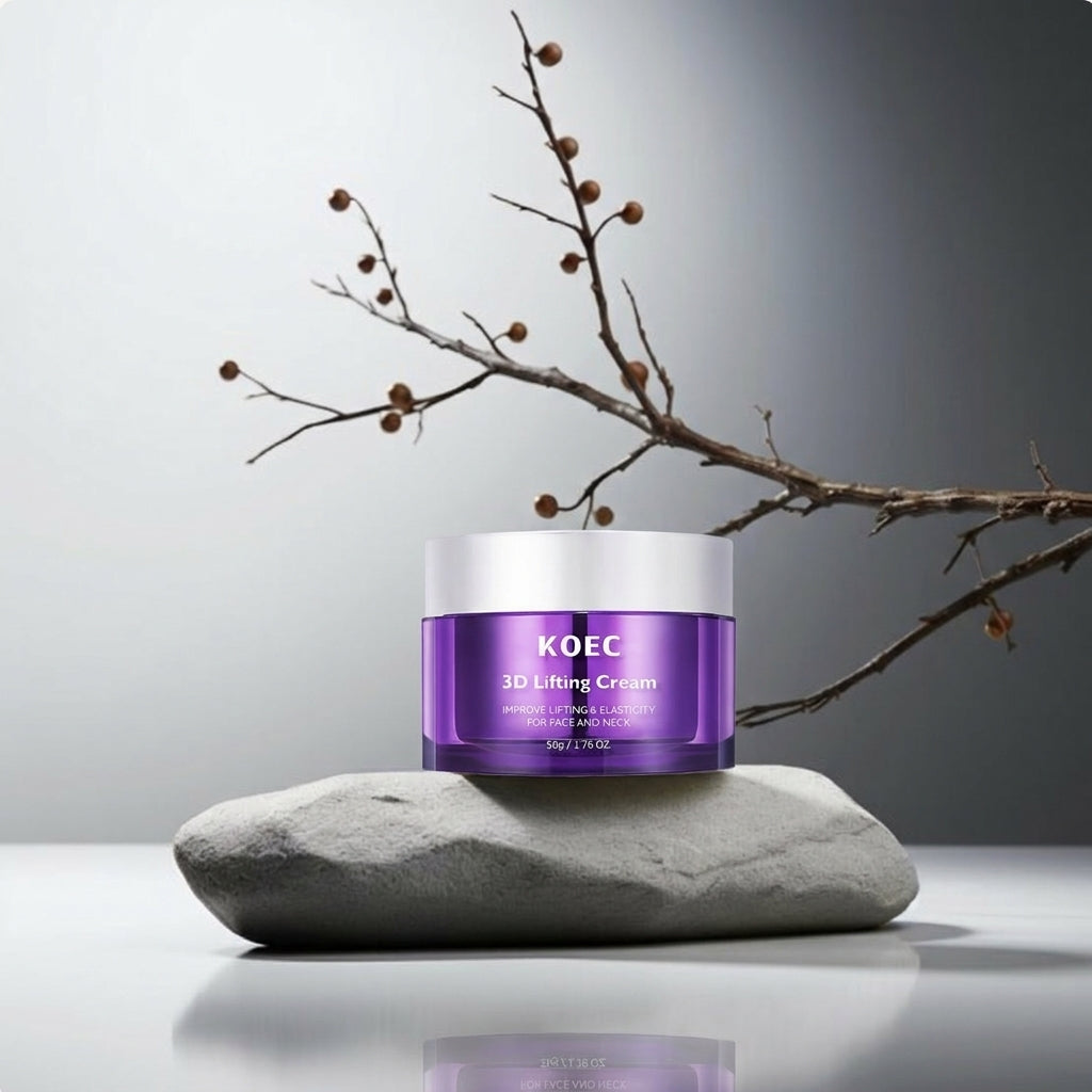 KOEC 3D Lift & Firm Sculpting Cream — Face + Neck Tightening Formula