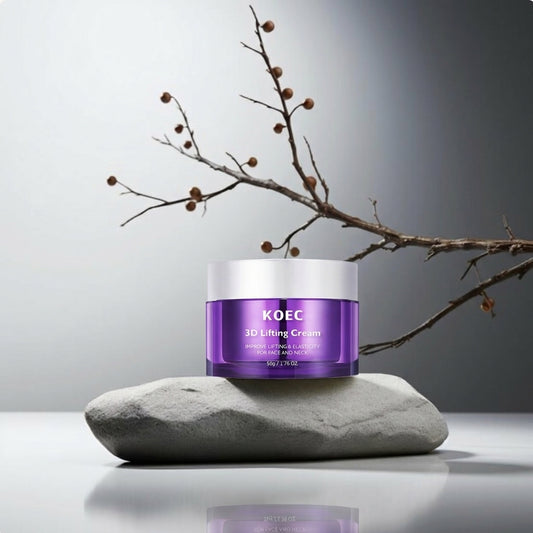 KOEC 3D Lift & Firm Sculpting Cream — Face + Neck Tightening Formula