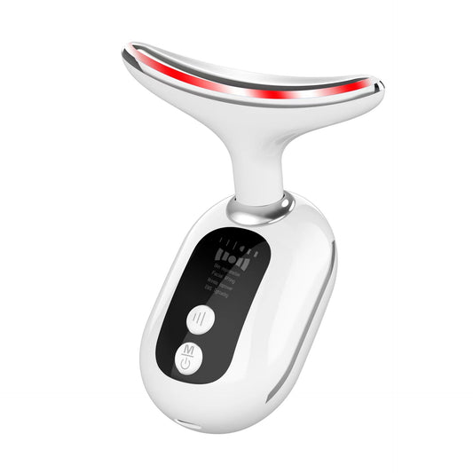 Neck Beauty Instrument Household Face Inductive Therapeutical Instrument Lifting Light Lines Neck Skin Rejuvenation Color Light Micro Current