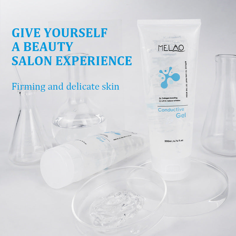 Salon moisturizing conductive gel — premium hydrating gel for facial treatments