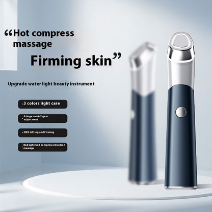 Microcurrent Facial Device - Beautrol HydroLift Therapy facial massage close-up