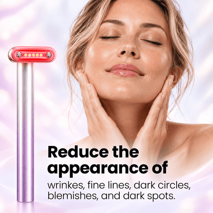 4-in-1 eye wand reducing wrinkles, fine lines, dark circles, blemishes and dark spots for effective eye care.
